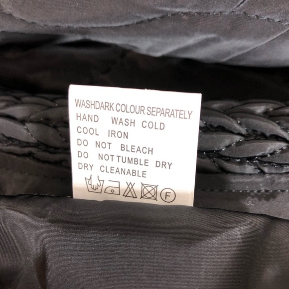 Saeldon Women Reversible Black White Animal Print Pockets Zippered Vest  L - Picture 15 of 15